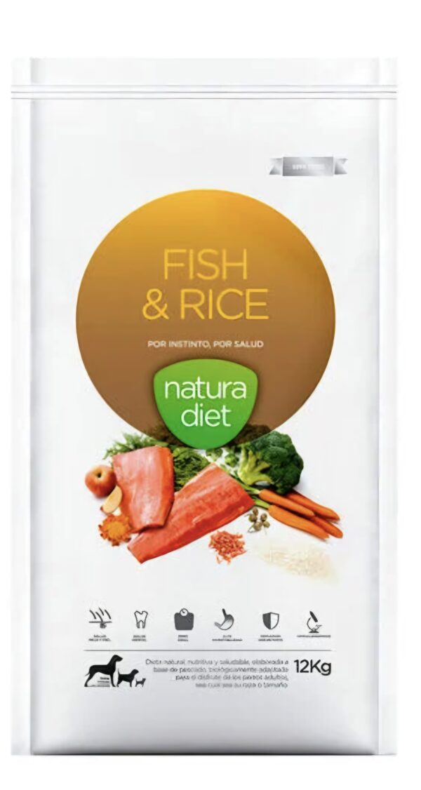 Natura Diet Fish and Rice - El Perro Online