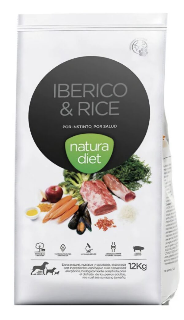 Natura Diet Ibérico & Rice - El Perro Online
