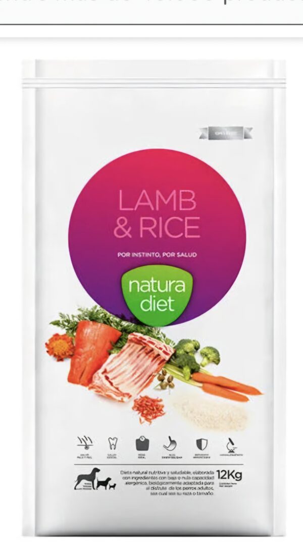 Natura Diet Lamb & Rice - El Perro Online