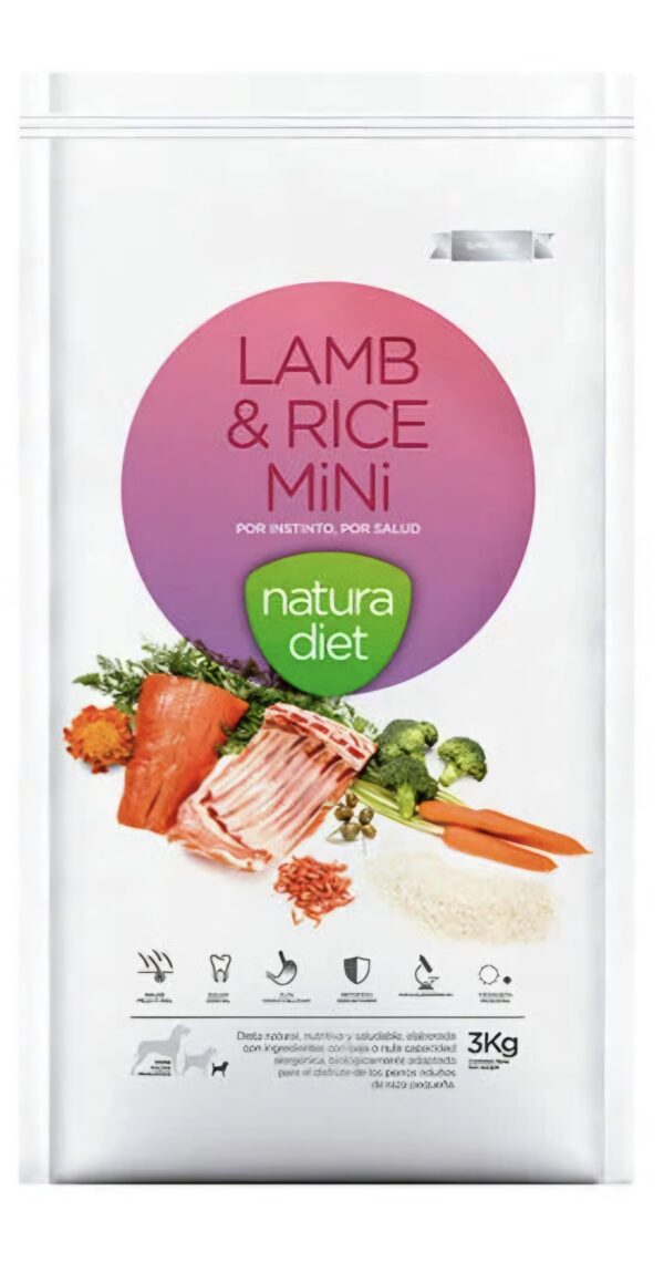 Natura Diet Lamb & Rice Mini - El Perro Online